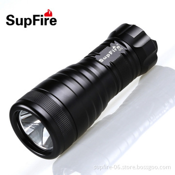 Aluminum alloy LED diving flashlight SupFire D5